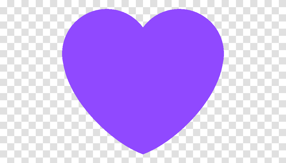 Heart Purple Emoji, Balloon, Pillow, Cushion Transparent Png