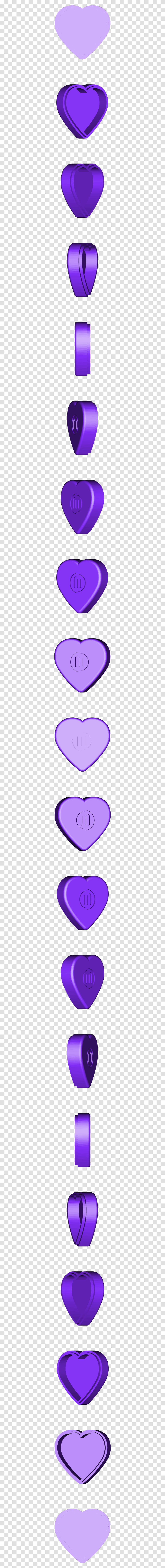 Heart, Purple, Light Transparent Png