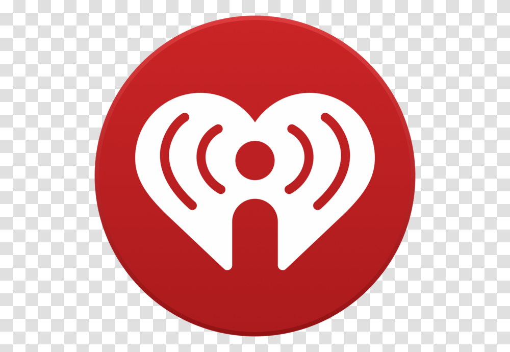 Heart Radio Cliparts Iheartradio App Icon, Label, Hand, Sticker Transparent Png