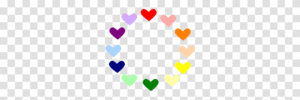 Heart Rainbow Clip Art, Poster, Advertisement Transparent Png