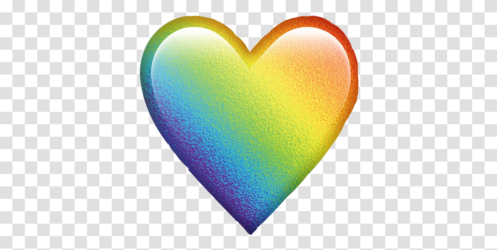 Heart Rainbow Emoji Emojiheart Heartemoji Rainbowheart, Tennis Ball, Sport, Sports, Interior Design Transparent Png