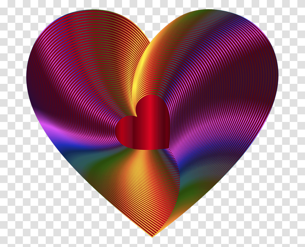 Heart Rainbow Gold Color Red, Purple, Light, Balloon Transparent Png