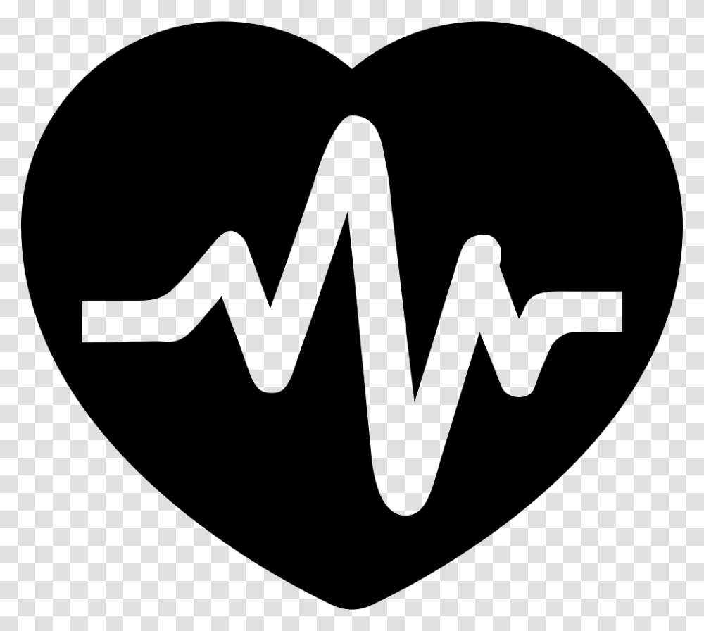 Heart Rate Heart Rate Icon, Stencil, Mustache, Baseball Cap, Hat Transparent Png