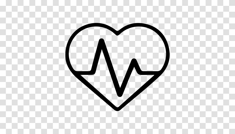 Heart Rate Heartbeat Lifeline Icon With And Vector Format, Gray, World Of Warcraft Transparent Png