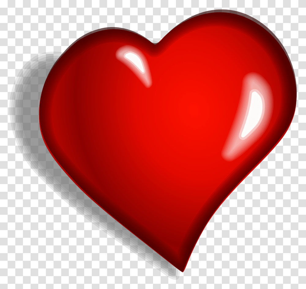 Heart Red Emotional Heart Clip Art, Balloon Transparent Png