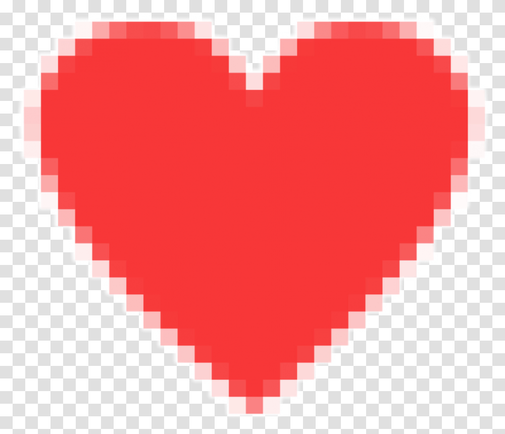Heart Red Freetoedit Sticker By Jill Kwiecien 8 Bit Heart, Label, Text Transparent Png
