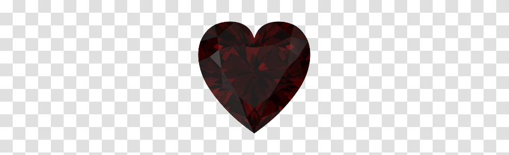 Heart Red Garnet White Gold Ring With Diamond King Claddagh, Gemstone, Jewelry, Accessories, Accessory Transparent Png
