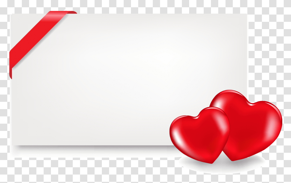 Heart Ribbon Heart, Dating, White Board Transparent Png
