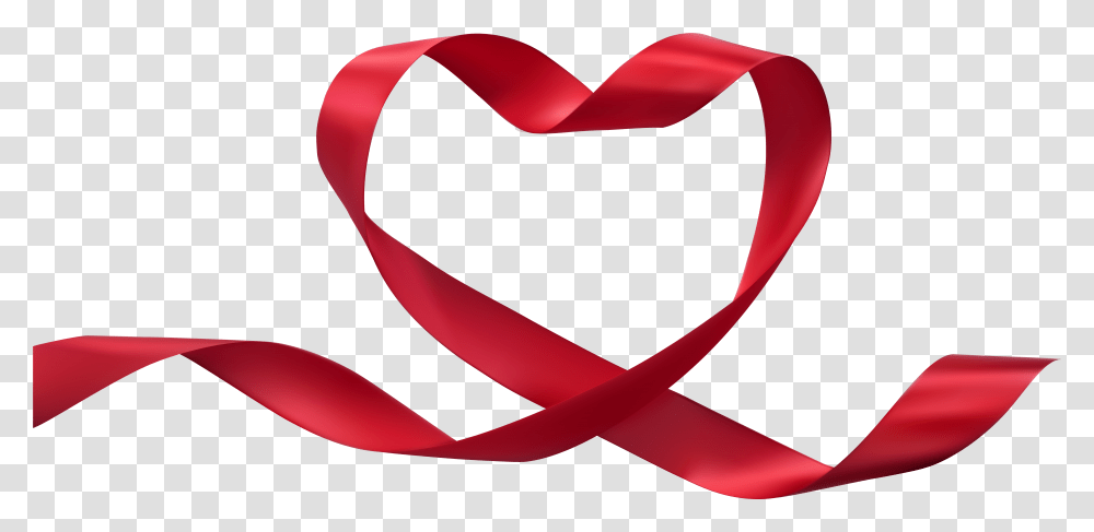 Heart Ribbon Ribbon Heart Clipart, Apparel, Maroon, Hat Transparent Png
