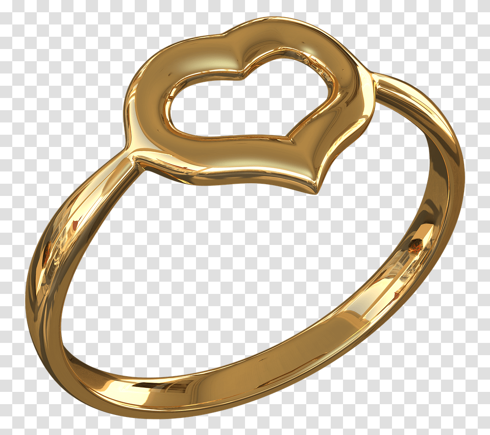 Heart Ring Ornament Background, Jewelry, Accessories, Accessory, Gold Transparent Png