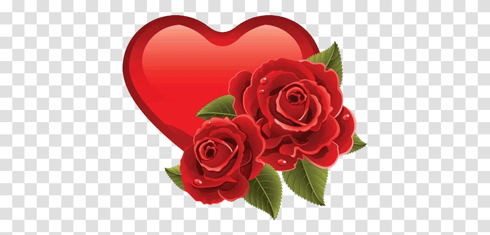 Heart Rose Mart Rose And Heart, Flower, Plant, Blossom, Petal Transparent Png
