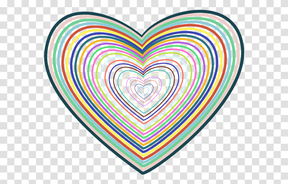 Heart, Rug, Light, Modern Art Transparent Png