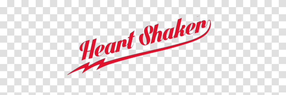 Heart Shaker Twice Heart Shaker Logo, Symbol, Word, Text, Meal Transparent Png