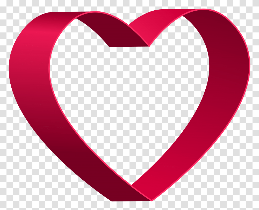 Heart Shape Clip, Logo, Trademark Transparent Png