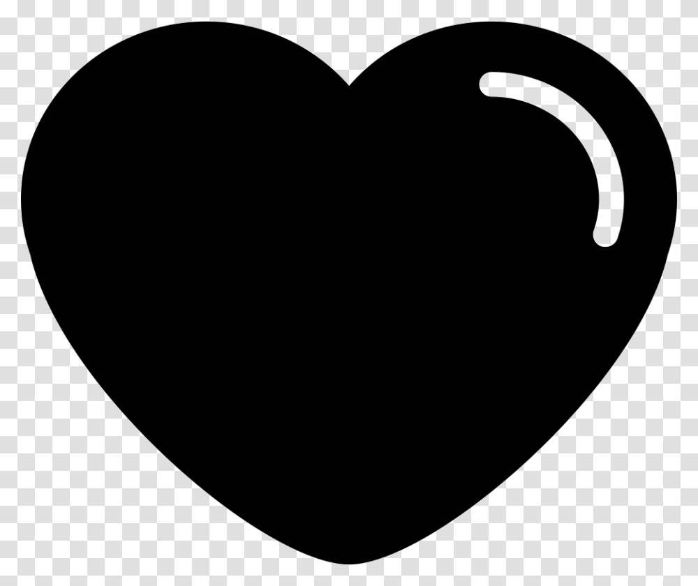 Heart Shape Rounded Edges Variant With White Details Heart, Cushion, Pillow Transparent Png