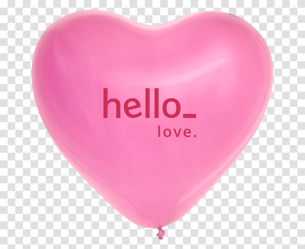 Heart Shaped Balloons Balloon, Pillow Transparent Png