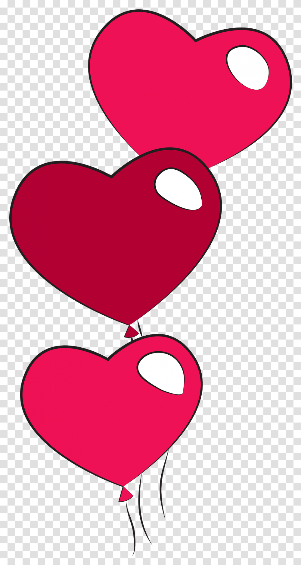 Heart Shaped Balloons Clipart Free Download Heart Shaped Balloon Clipart, Scissors, Blade, Weapon, Weaponry Transparent Png