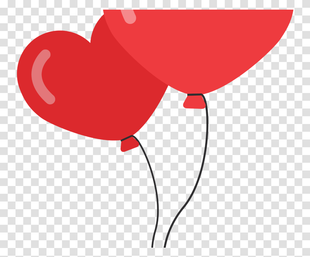 Heart Shaped Balloons Image Heart Balloon Cartoon, Label Transparent Png