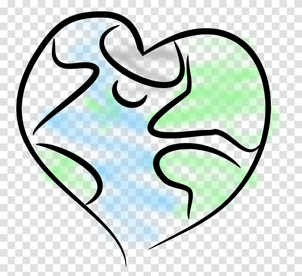 Heart Shaped Earth, Drawing, Doodle, Dynamite Transparent Png