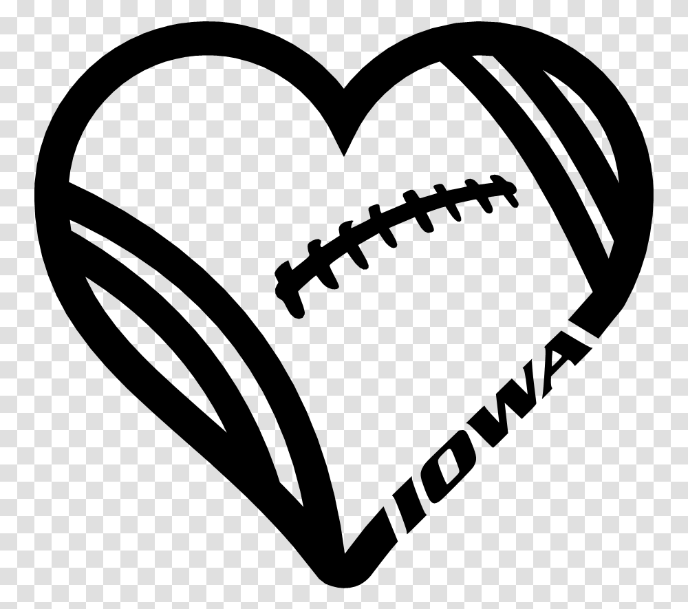 Heart Shaped Football Svg, Gray, World Of Warcraft Transparent Png