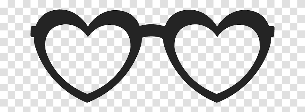 Heart Shaped Glasses Stamp, Accessories, Accessory, Sunglasses, Goggles Transparent Png