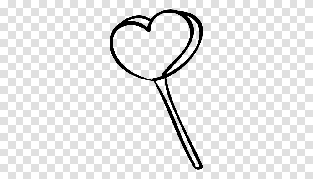 Heart Shaped Lollipop Stick, Lamp, Glass, Candy, Food Transparent Png
