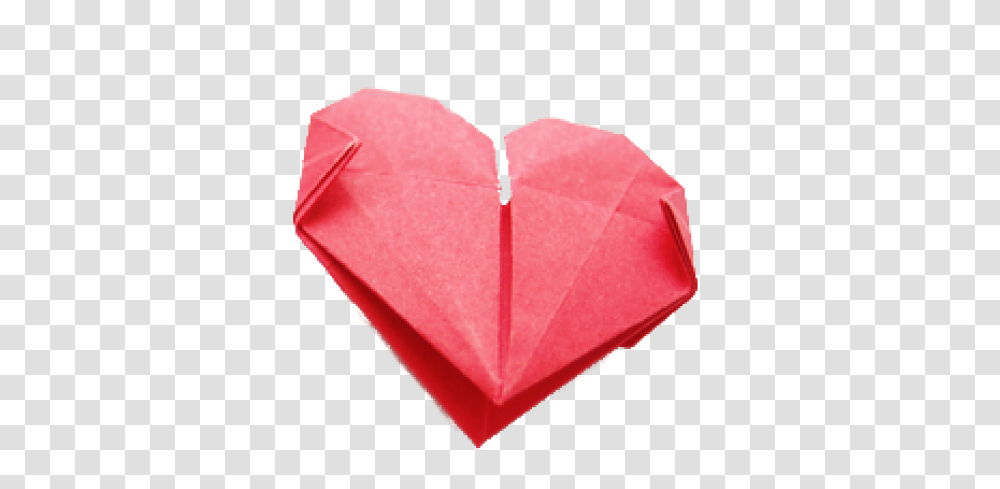 Heart Shaped Origami Image Origami Heart, Paper Transparent Png