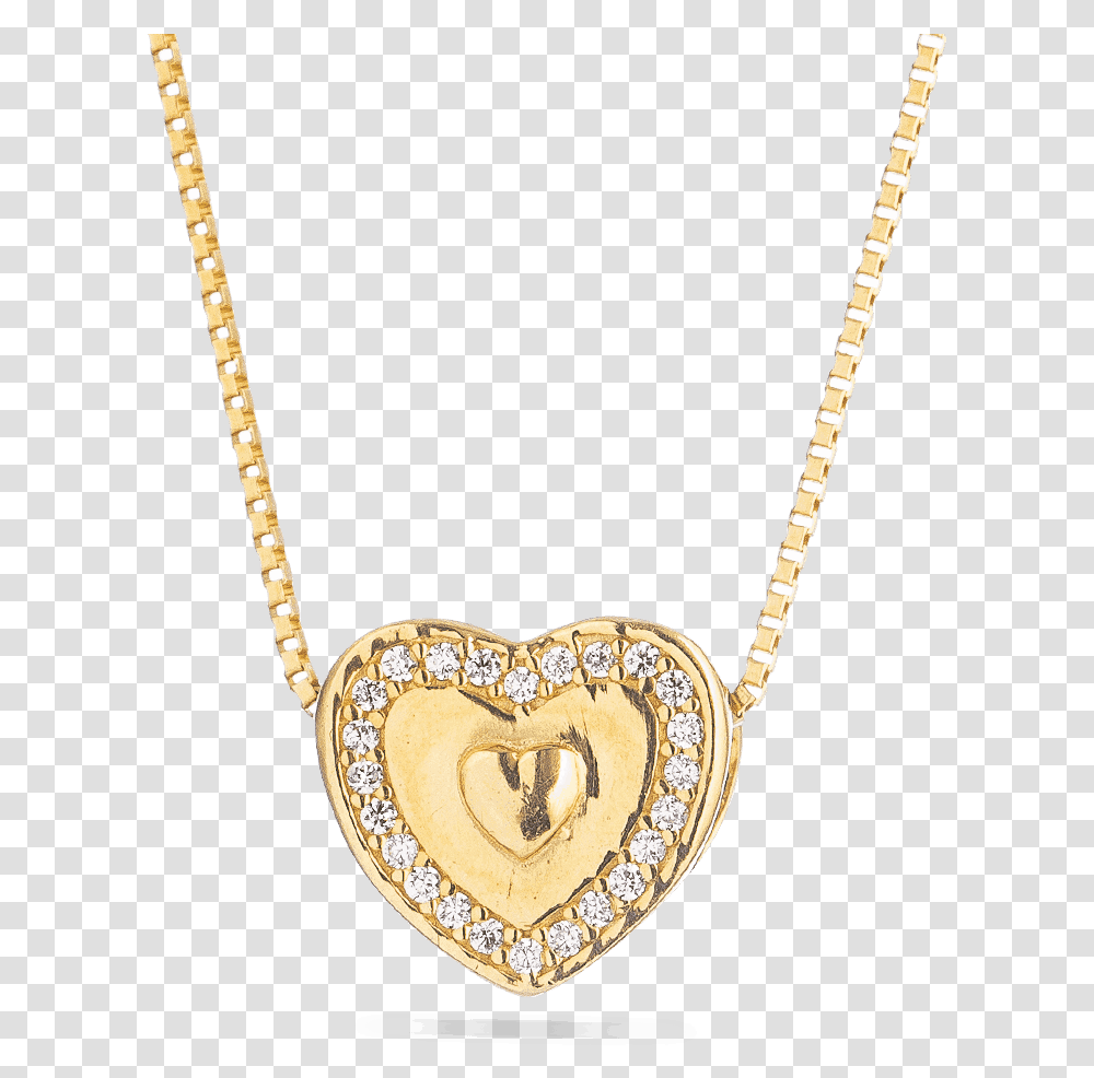 Heart Shaped Pendant In 22kt Yellow Gold Gold Chain Necklace, Jewelry, Accessories, Accessory, Locket Transparent Png