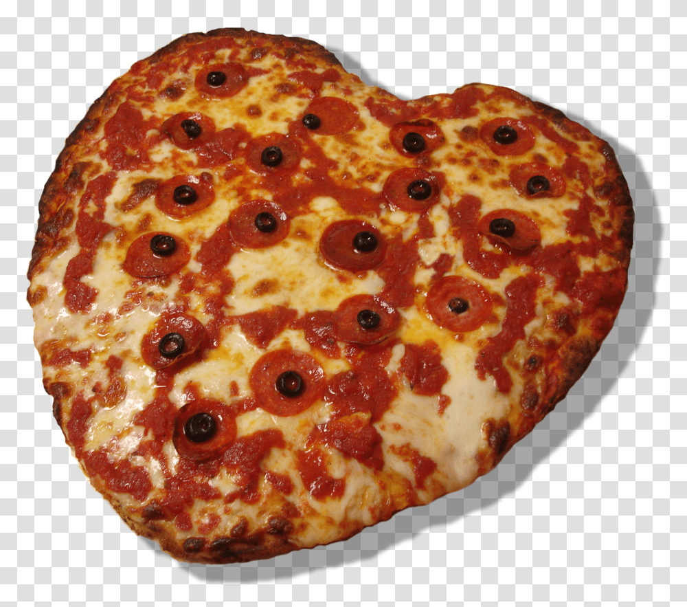 Heart Shaped Pizza New York Pizza Brooklyn Style Transparent Png