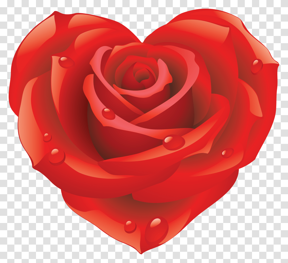 Heart Shaped Red Rose Clipart Free Download Love Red Rose, Flower, Plant, Blossom, Petal Transparent Png