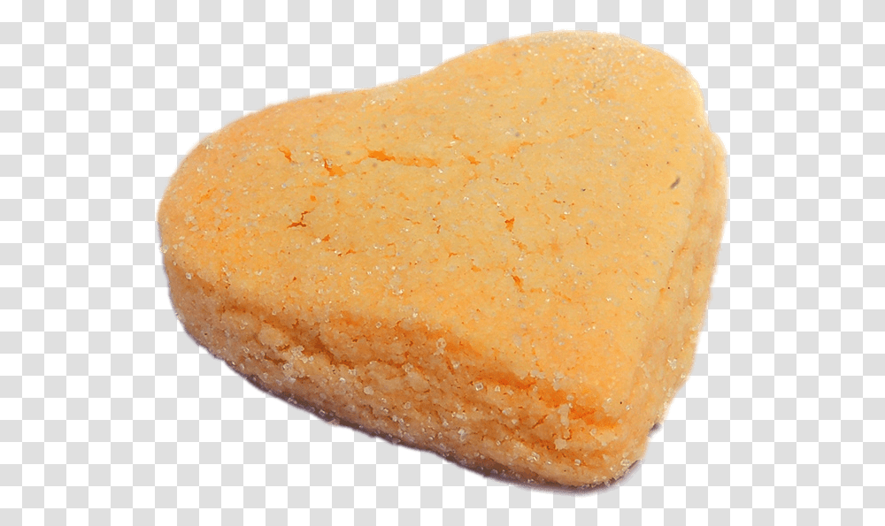Heart Shaped Shortbread Snack Cake, Food, Sweets, Confectionery, Cornbread Transparent Png