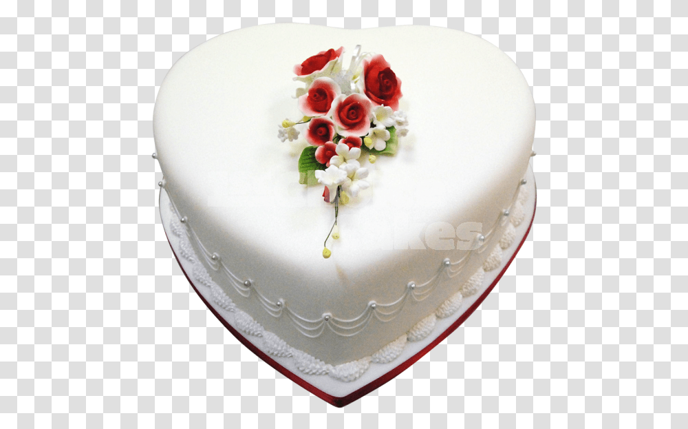 Heart Shaped Wedding Cake Birthday Cake, Dessert, Food Transparent Png