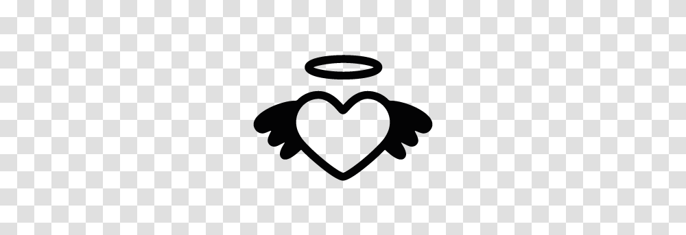 Heart Silhouettes, Gray, Mustache, Stencil Transparent Png