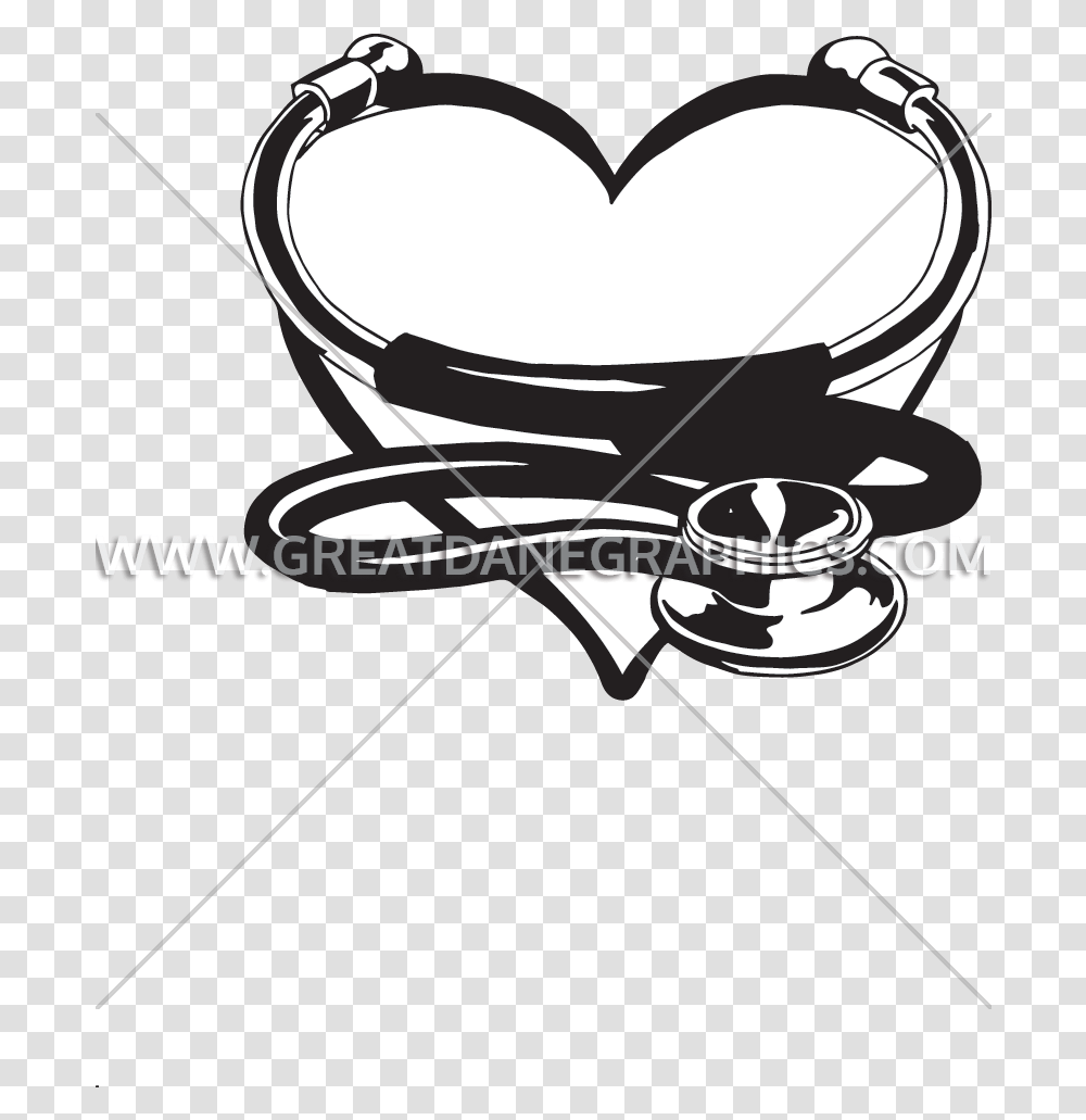 Heart Stethoscope Clipart Black Stethoscope Paramedic Logo, Bow, Oven, Appliance, Text Transparent Png