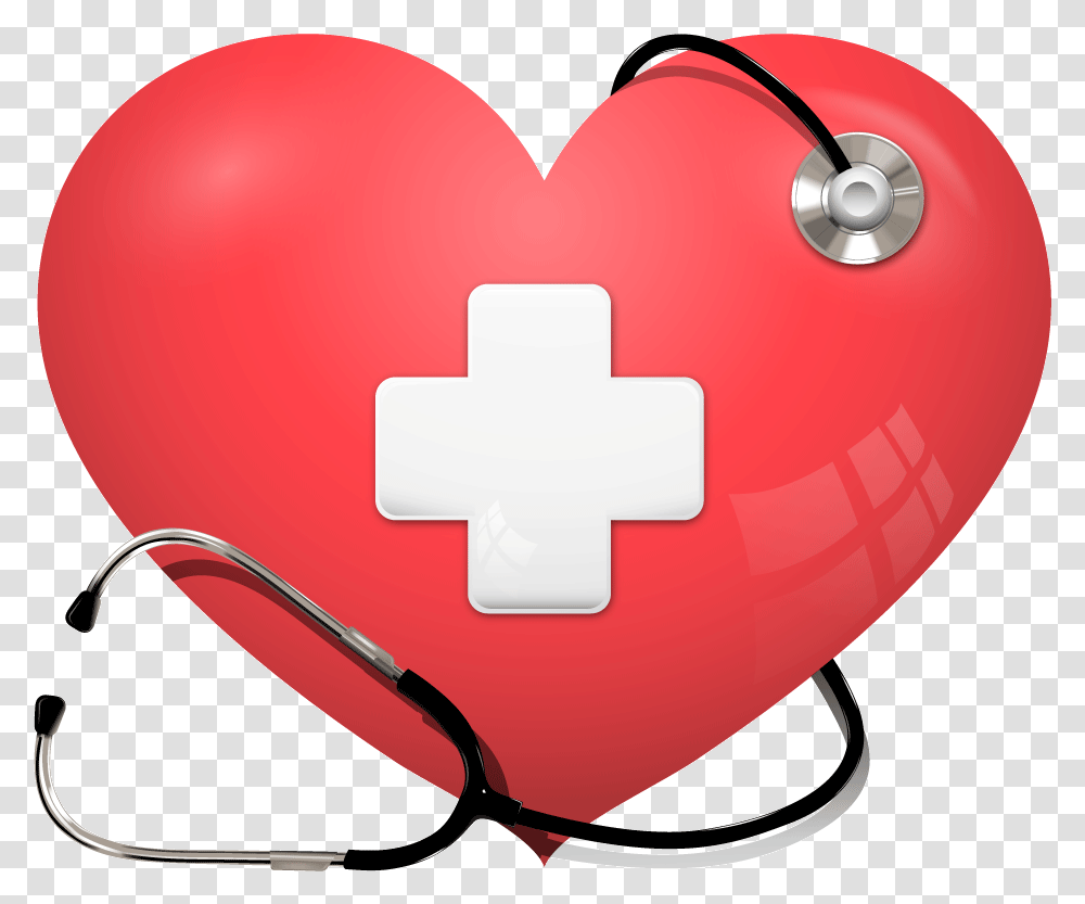 Heart Stethoscope Health Care Cardiology Heart And Stethoscope Clipart, First Aid, Logo, Trademark Transparent Png