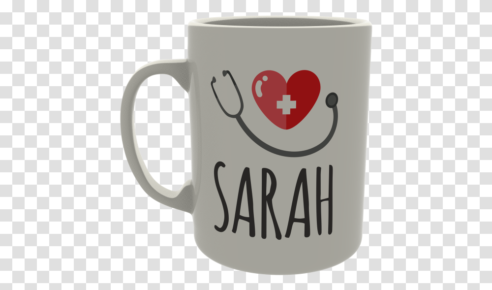 Heart Stethoscope Heart And Stethoscope Don T Serveware, Coffee Cup, Espresso, Beverage, Drink Transparent Png