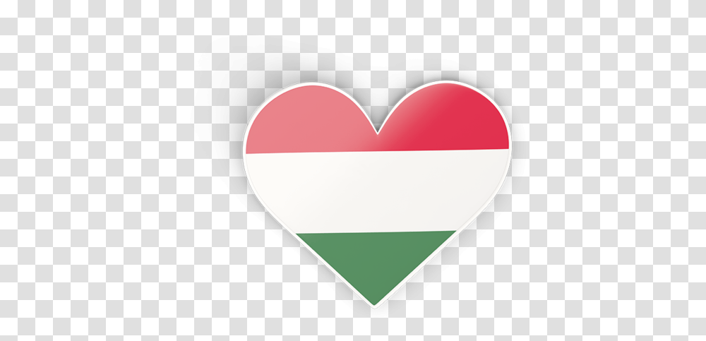Heart Sticker Illustration Of Flag Hungary Heart, Tape, Label, Text, Plectrum Transparent Png