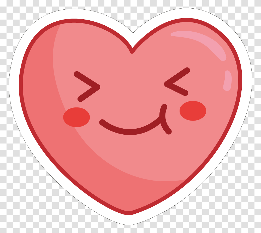 Heart Sticker, Label, Sweets, Food Transparent Png