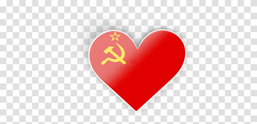 Heart Sticker Soviet Union, Text, Interior Design, Indoors, Symbol Transparent Png