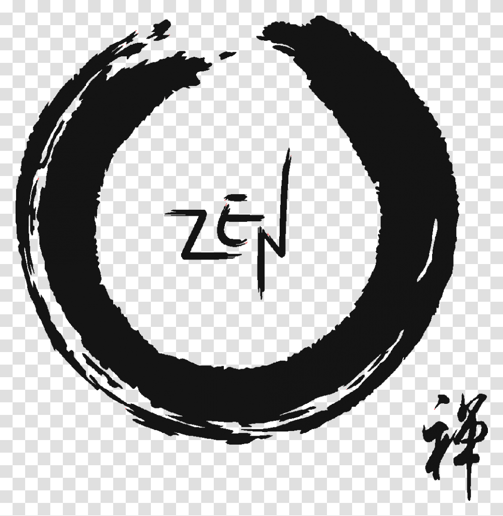 Heart Suttra Zen Meditation Zen Circle, Bowl, Hand, Machine Transparent Png