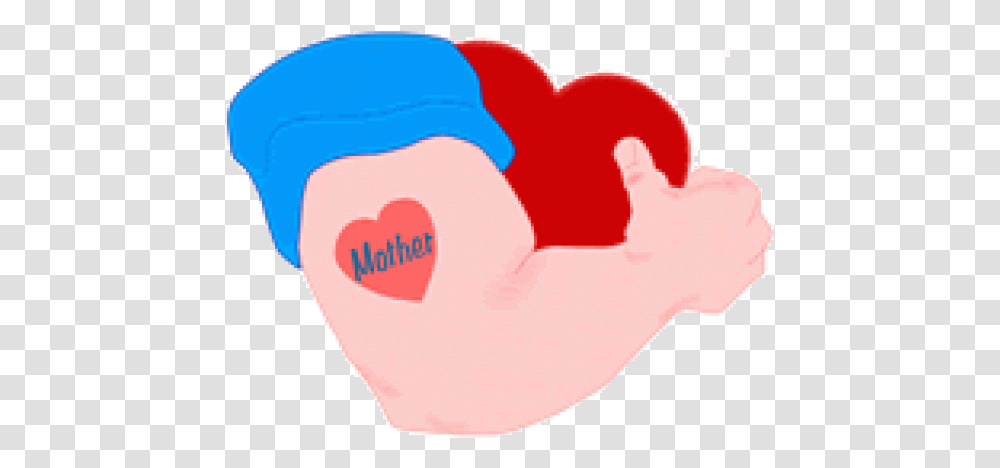 Heart Tattoos Clipart Arm Mom Arm Tattoo Clipart Tattooed Clipart, Hand, Pillow, Cushion, Wrist Transparent Png