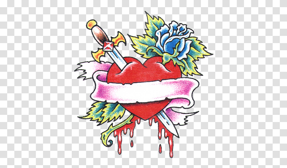 Heart Tattoos Images, Food, Drawing, Doodle Transparent Png