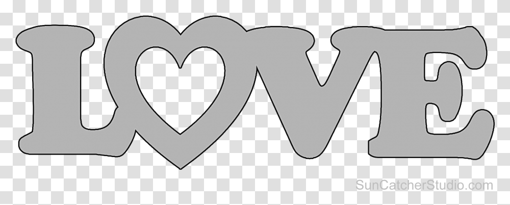 Heart, Alphabet, Number Transparent Png