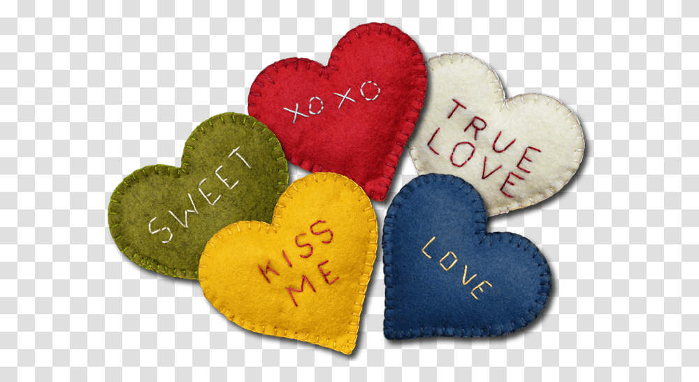 Heart, Applique, Sweets, Food Transparent Png