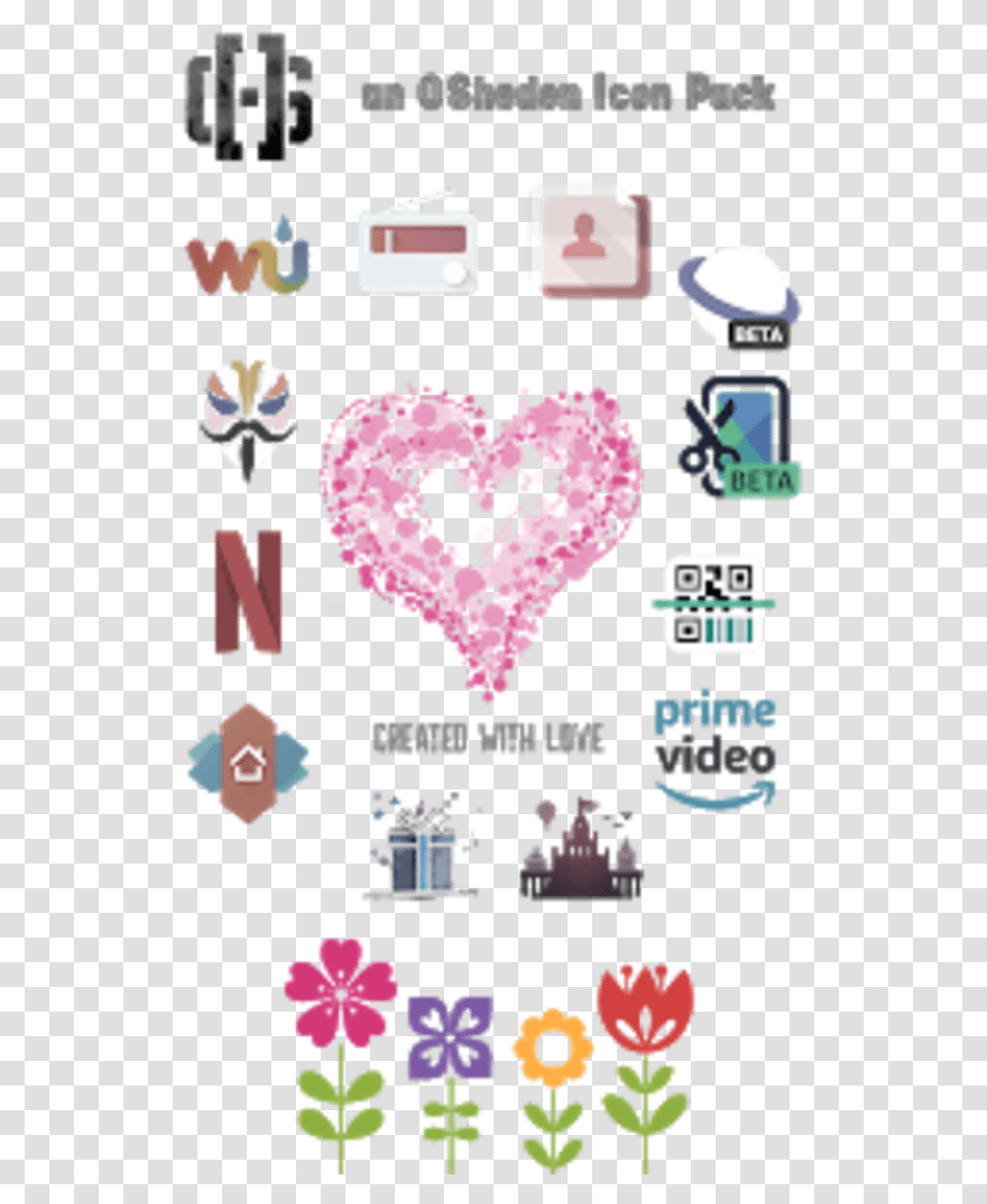 Heart, Rug, Petal Transparent Png