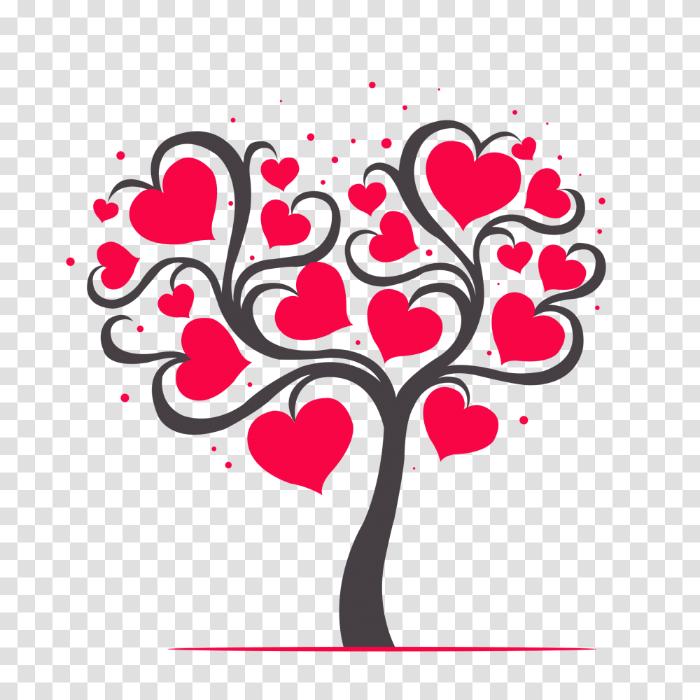 Heart Tree Clipart Image Free Download Searchpngcom Tree With Hearts Clipart, Graphics, Text, Symbol, Hand Transparent Png