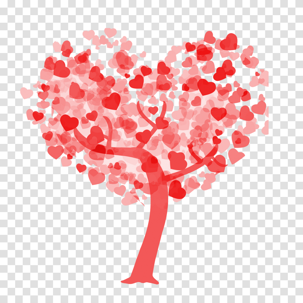 Heart Tree Clipart Image Free Love Quotes English, Rug, Graphics, Flower, Plant Transparent Png