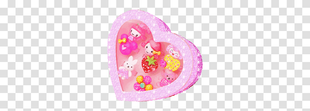 Heart Tumblr Pink Sparkle Gif, Clothing, Apparel, Birthday Cake, Dessert Transparent Png