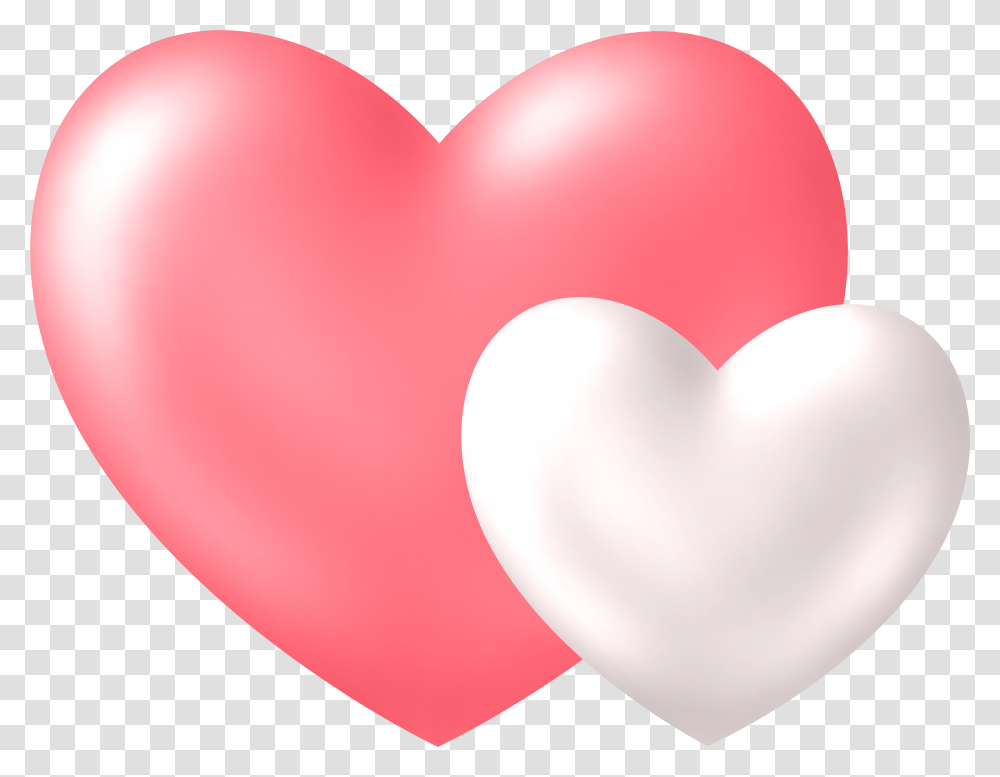 Heart Two Pink Hearts, Balloon Transparent Png