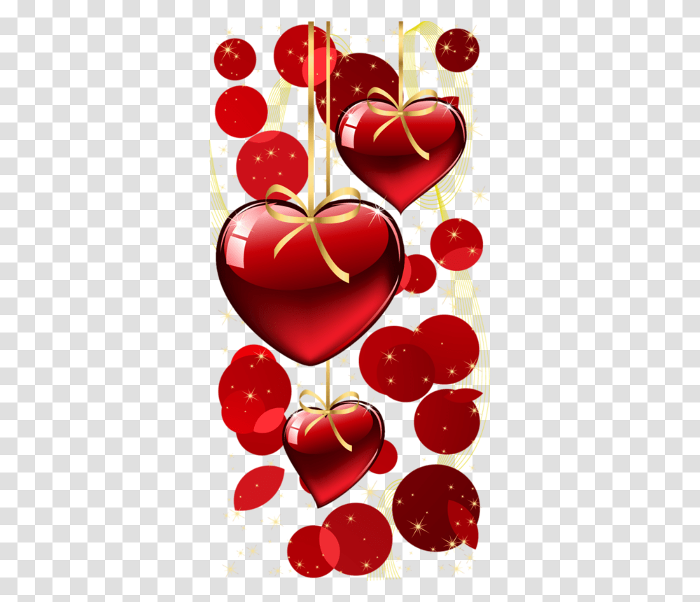 Heart Valentine Clipart, Plant, Fruit, Food, Cherry Transparent Png